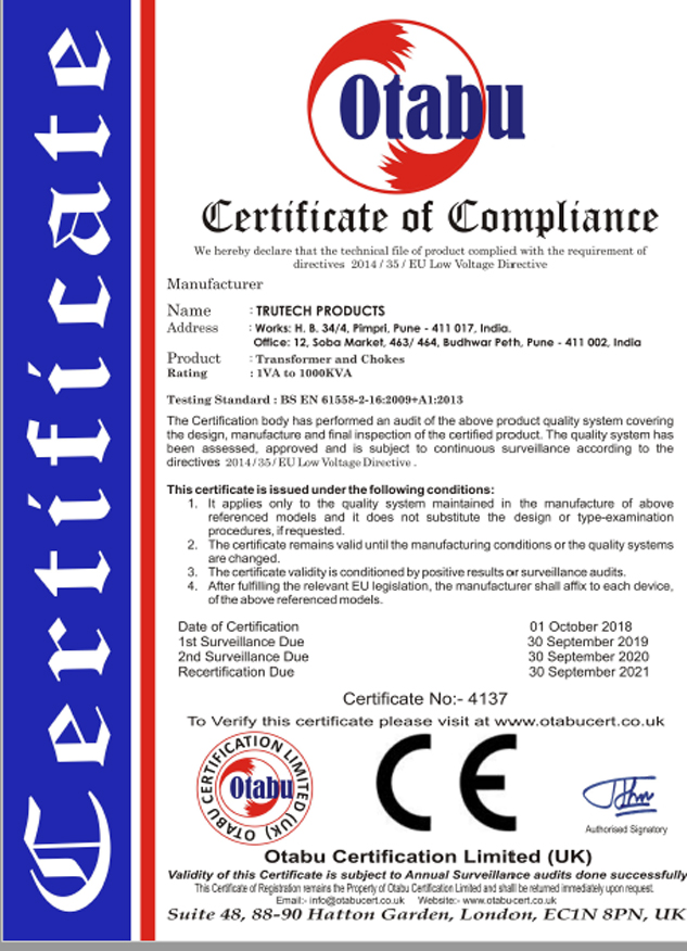 CE Certification
