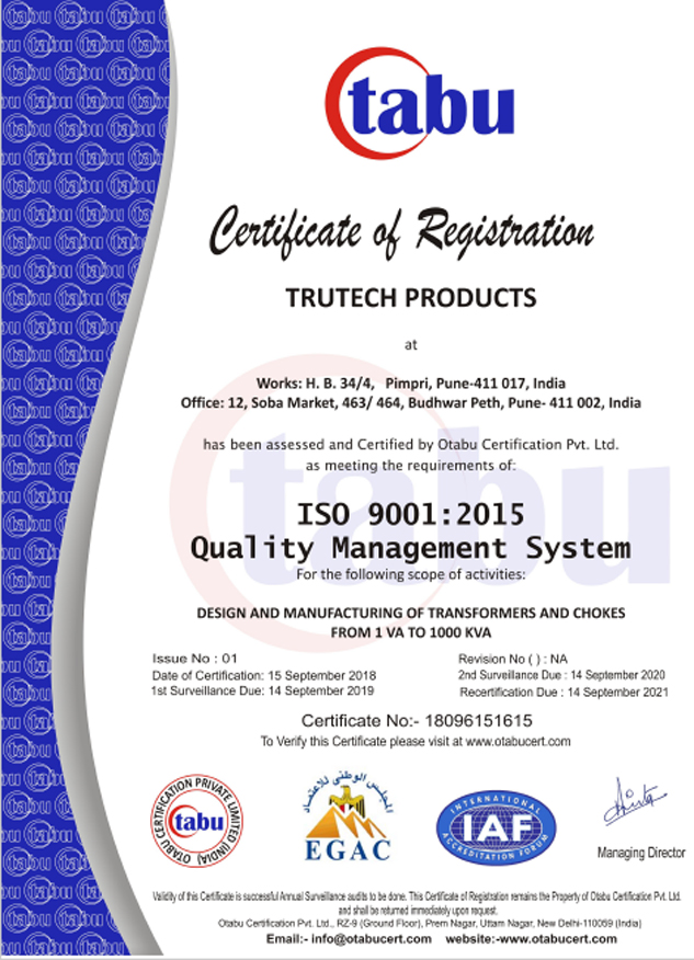 Certificate of Registration